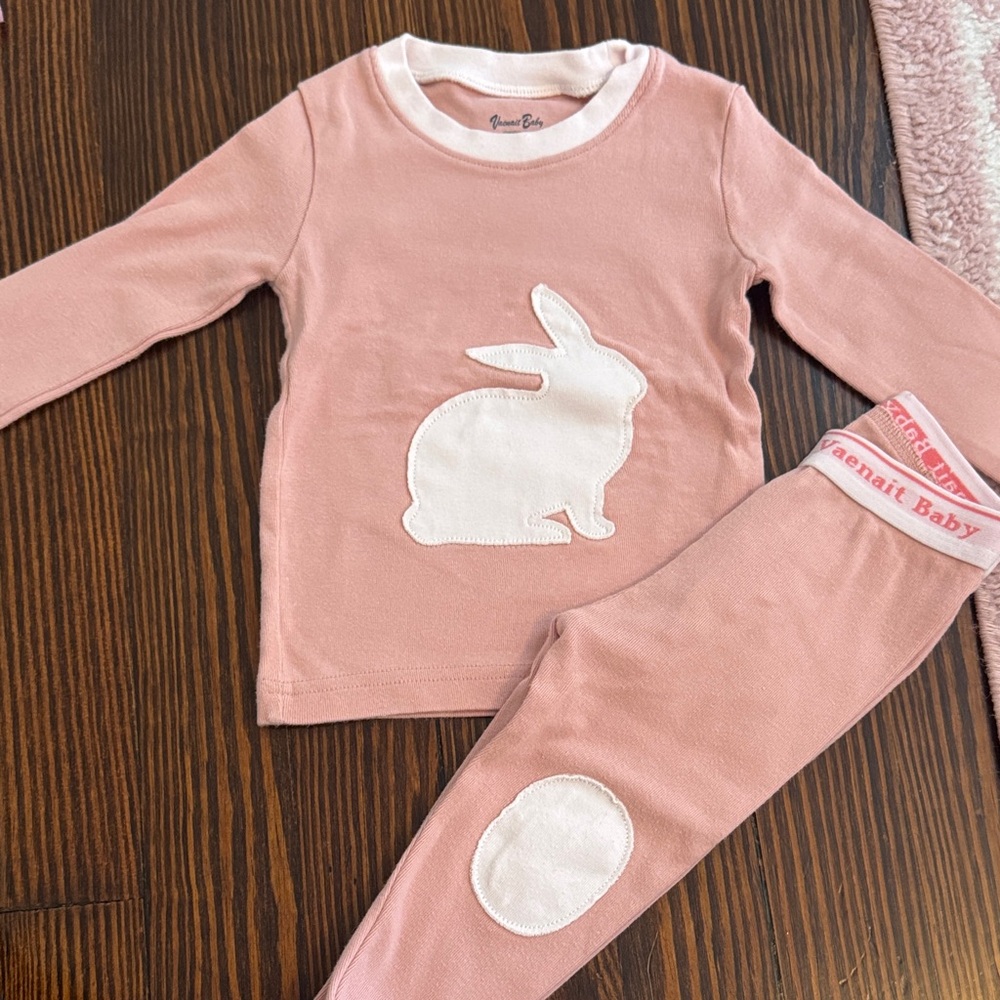 Pink Bunny Kids Pajamas